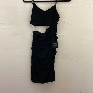 Black Lulu’s Cutout Dress